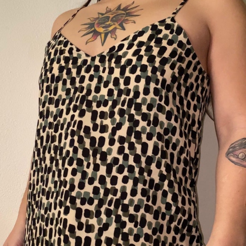 Patterned Tank Top